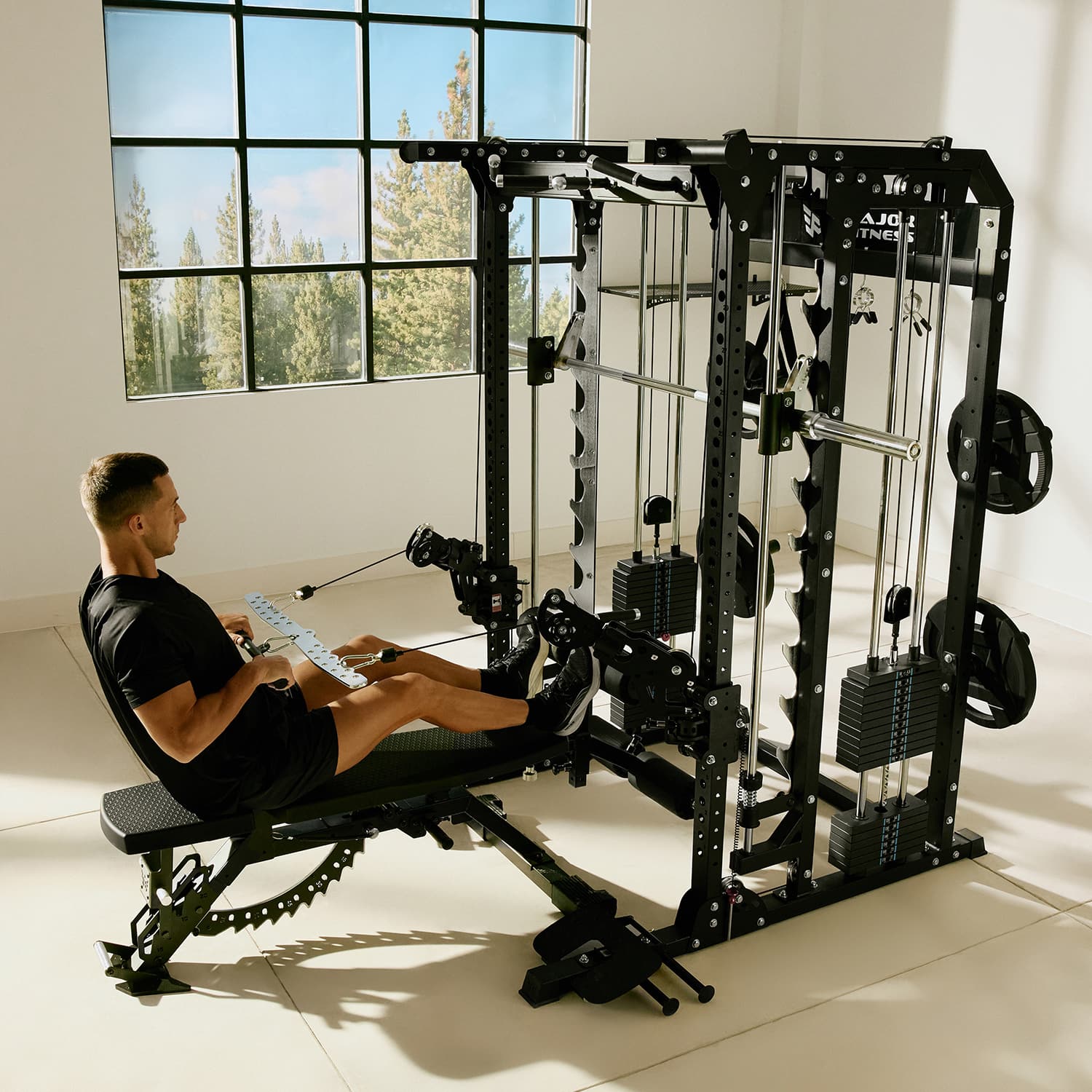 Major Fitness Heritage Series AH64 Apache Adjustable Weight Bench - Image 12
