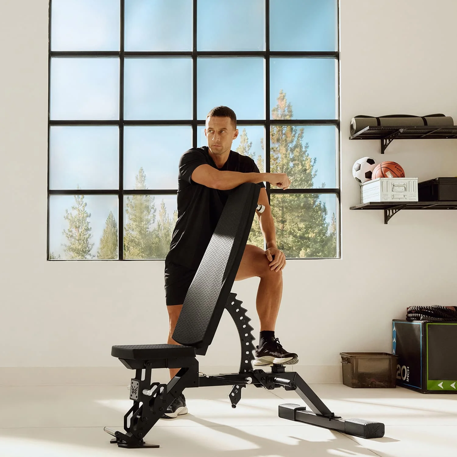 Major Fitness Heritage Series AH64 Apache Adjustable Weight Bench - Image 13