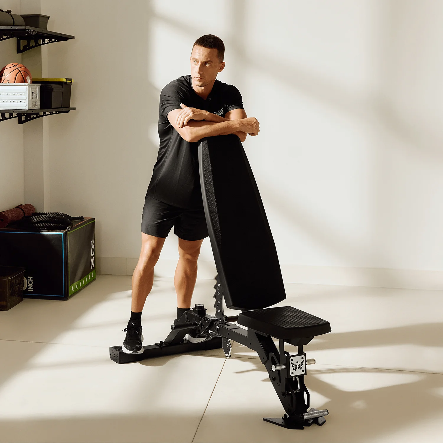 Major Fitness Heritage Series AH64 Apache Adjustable Weight Bench - Image 14