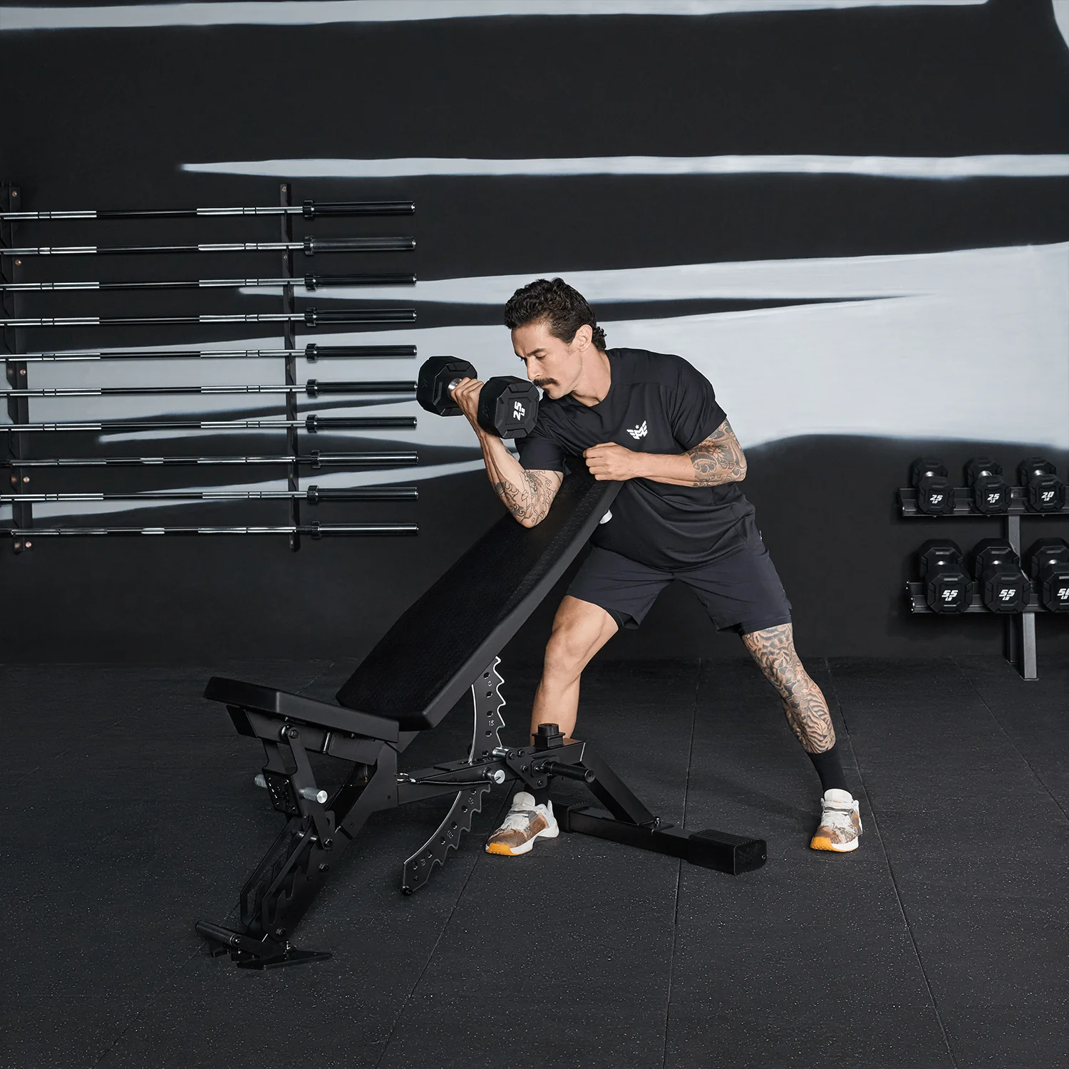 Major Fitness Heritage Series AH64 Apache Adjustable Weight Bench - Image 4