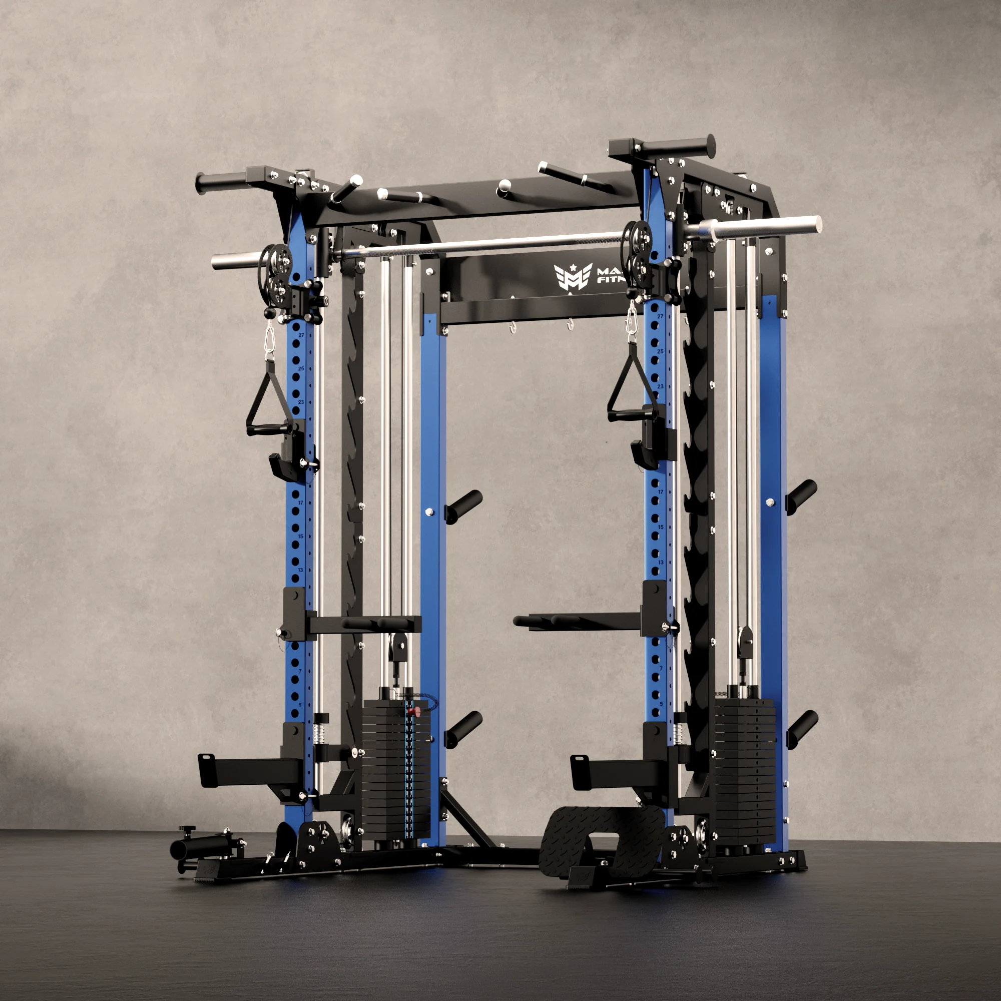 Major Fitness B52 All-In-One Home Gym Smith Machine - Image 11
