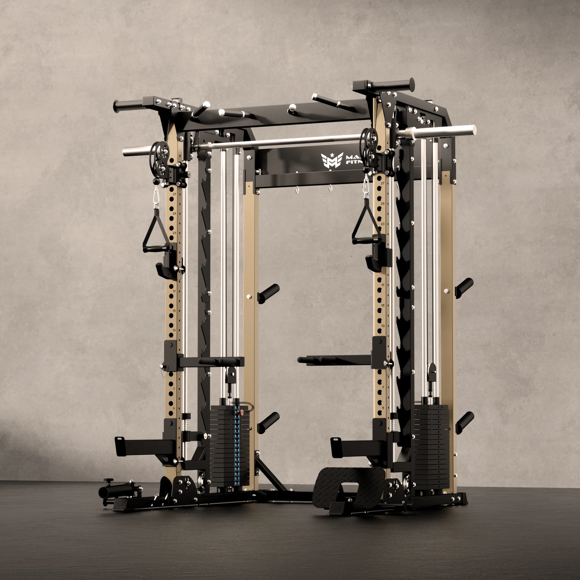 Major Fitness B52 All-In-One Home Gym Smith Machine - Image 12