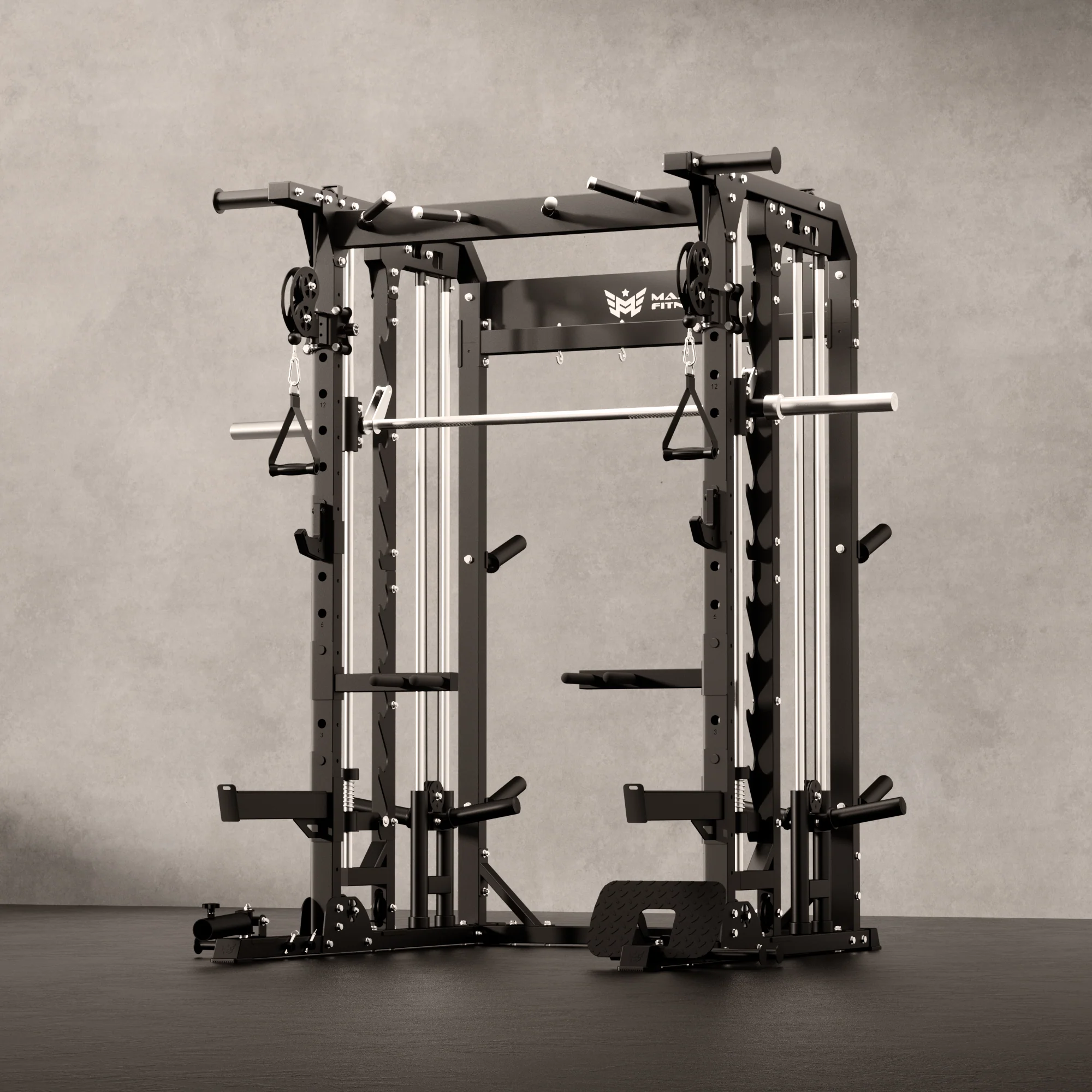 Major Fitness B52 All-In-One Home Gym Smith Machine - Image 8