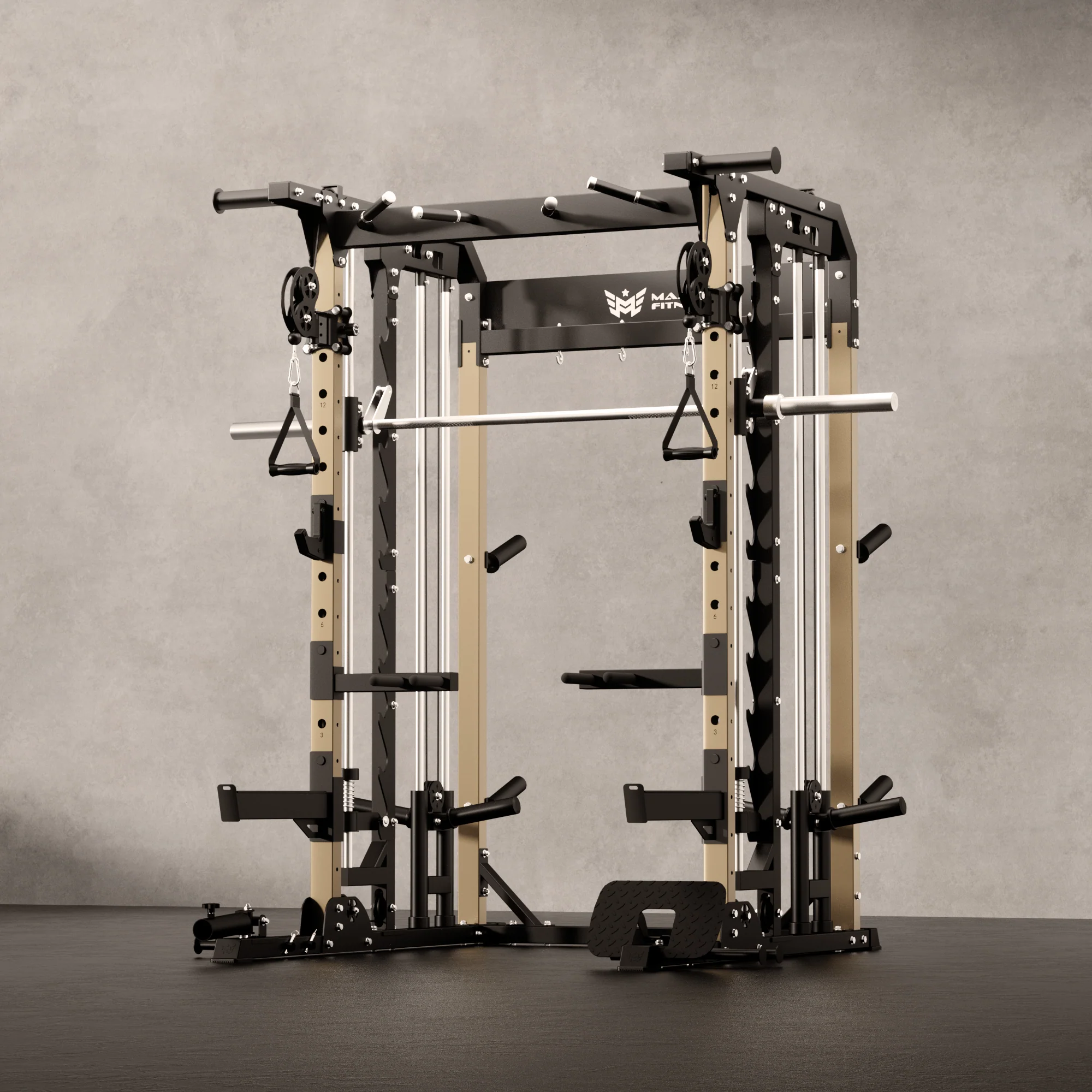 Major Fitness B52 All-In-One Home Gym Smith Machine - Image 9