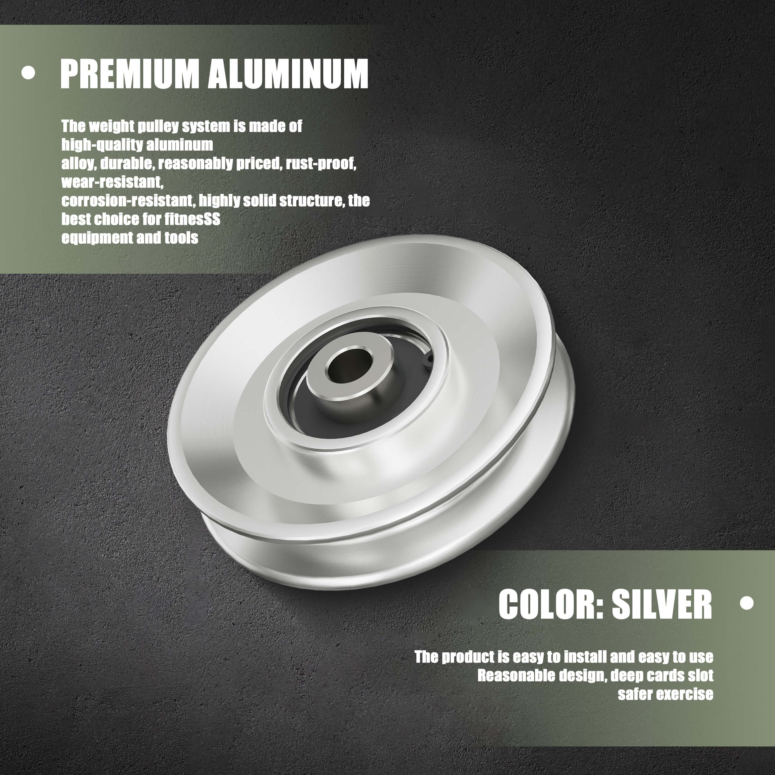 Major Fitness Aluminum Pulley & Weight Stack Bundle - Image 2