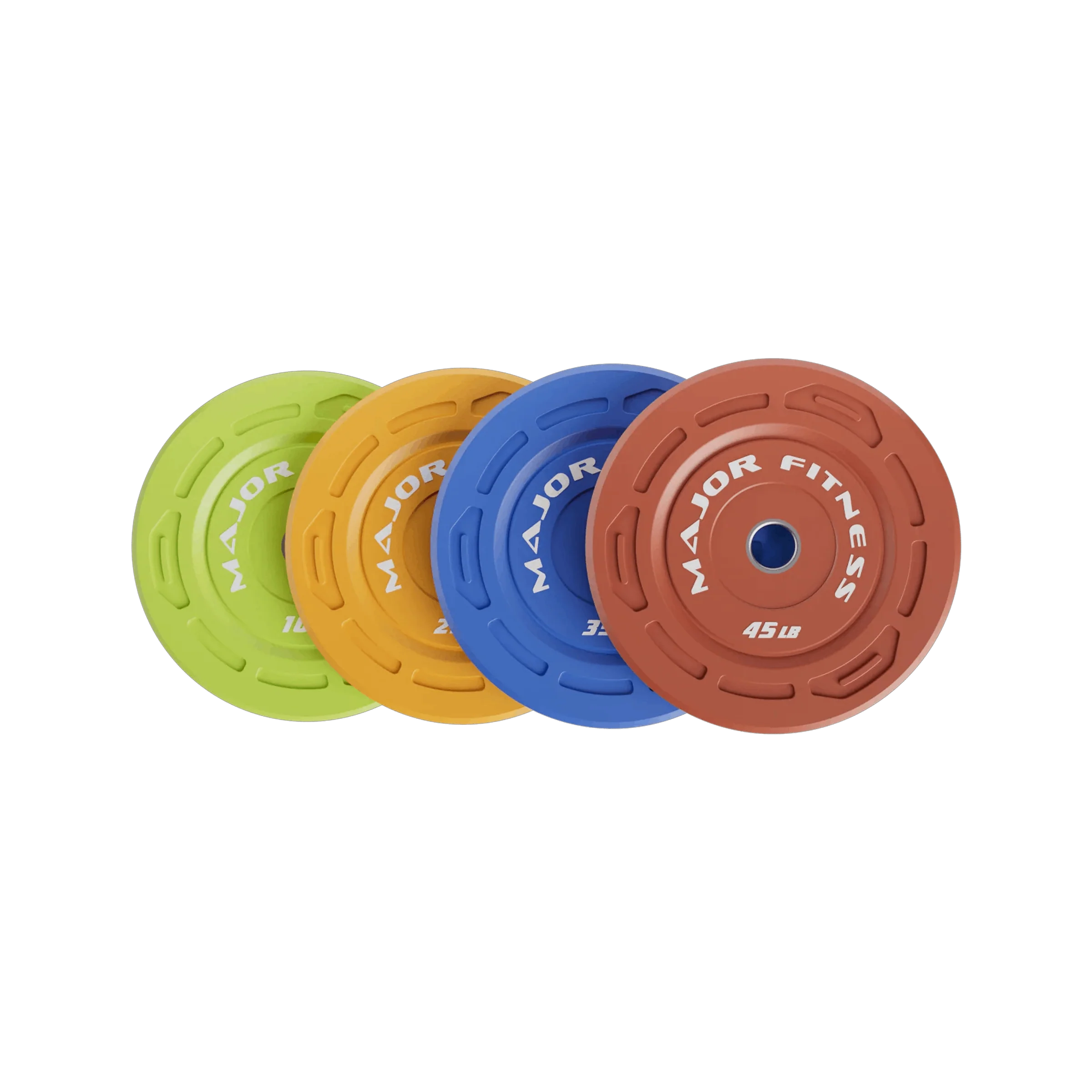 Major Fitness Color Grip Low Bounce Bumper Plates - Image 26