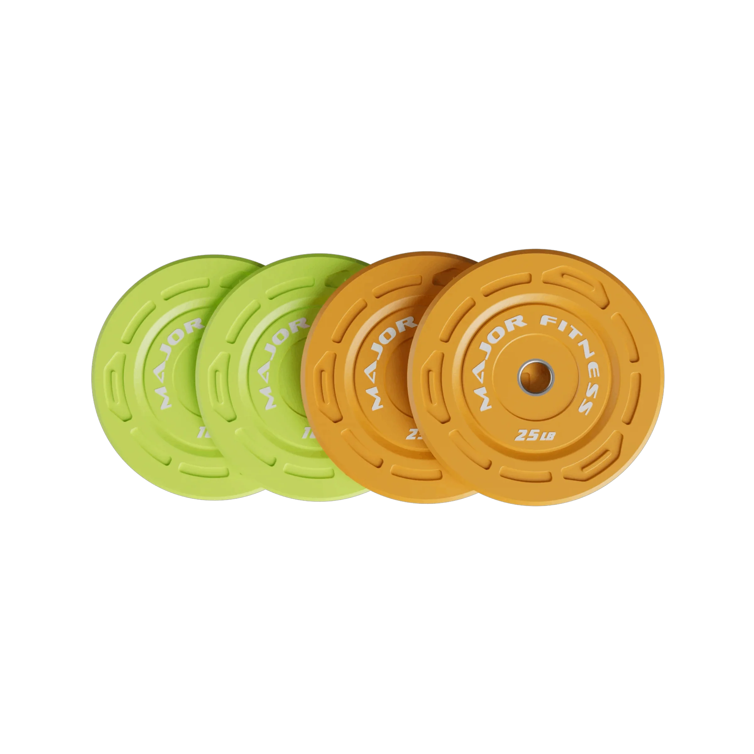 Major Fitness Color Grip Low Bounce Bumper Plates - Image 27