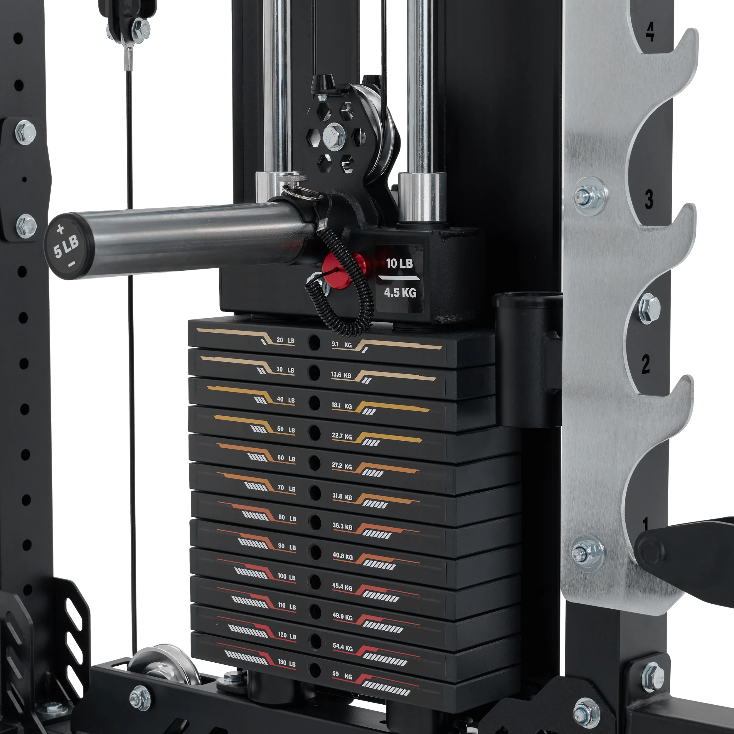Major Fitness Heritage Series B17 Flying Fortress All-In-One Functional Trainer with Smith Machine - Image 7