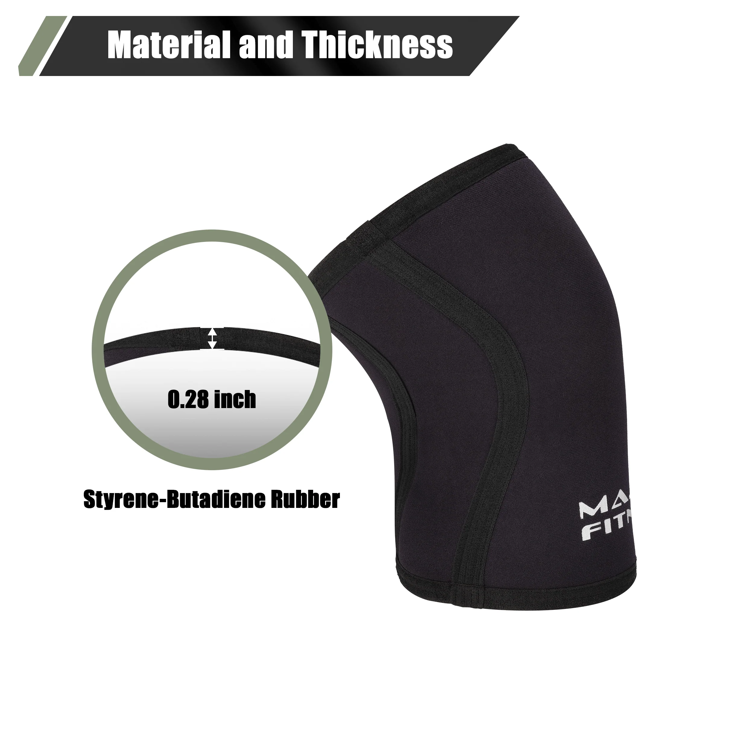Major Fitness Knee Sleeves - Image 3