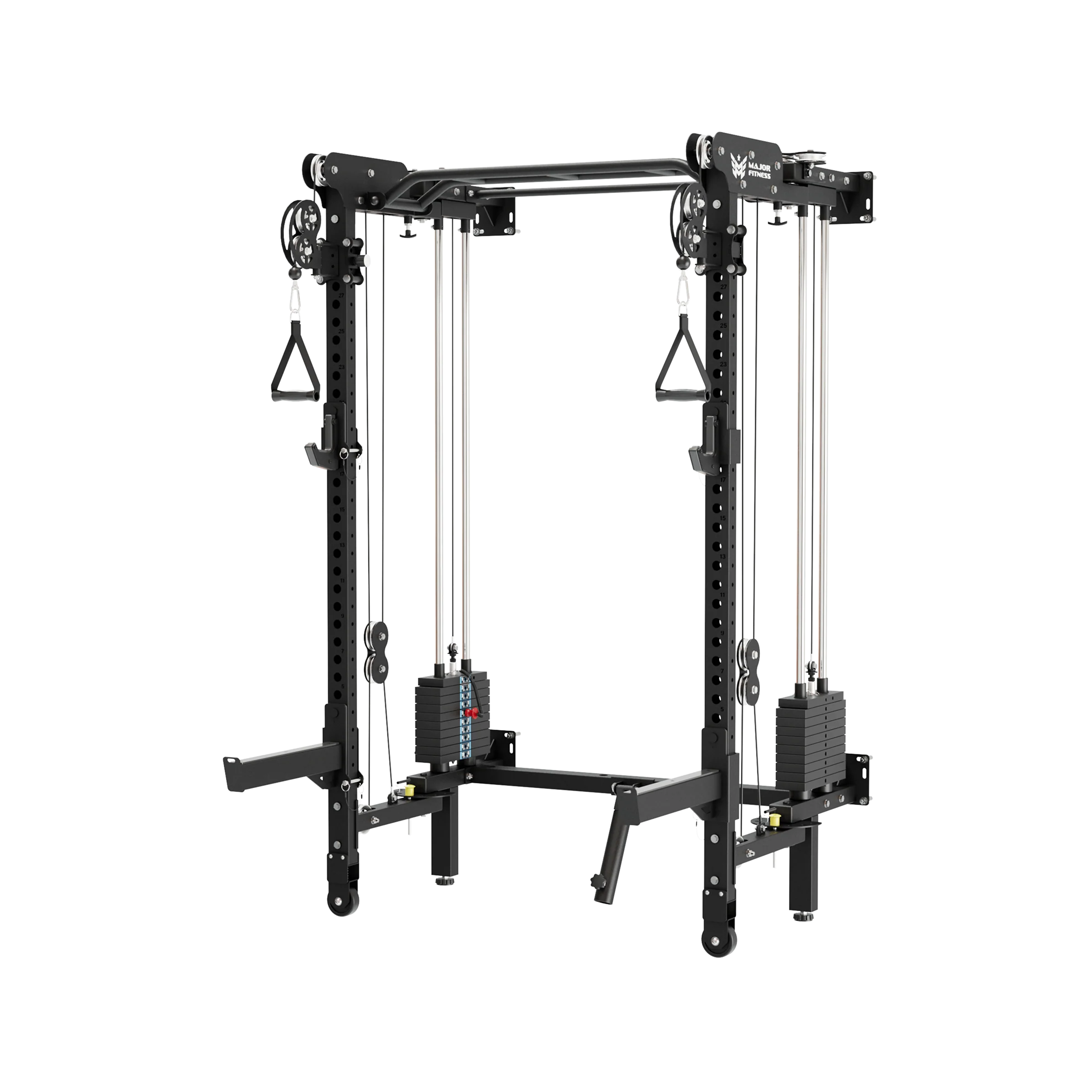 Major Fitness F35 All-In-One Home Gym Wall-Mount Folding Power Rack - Image 3