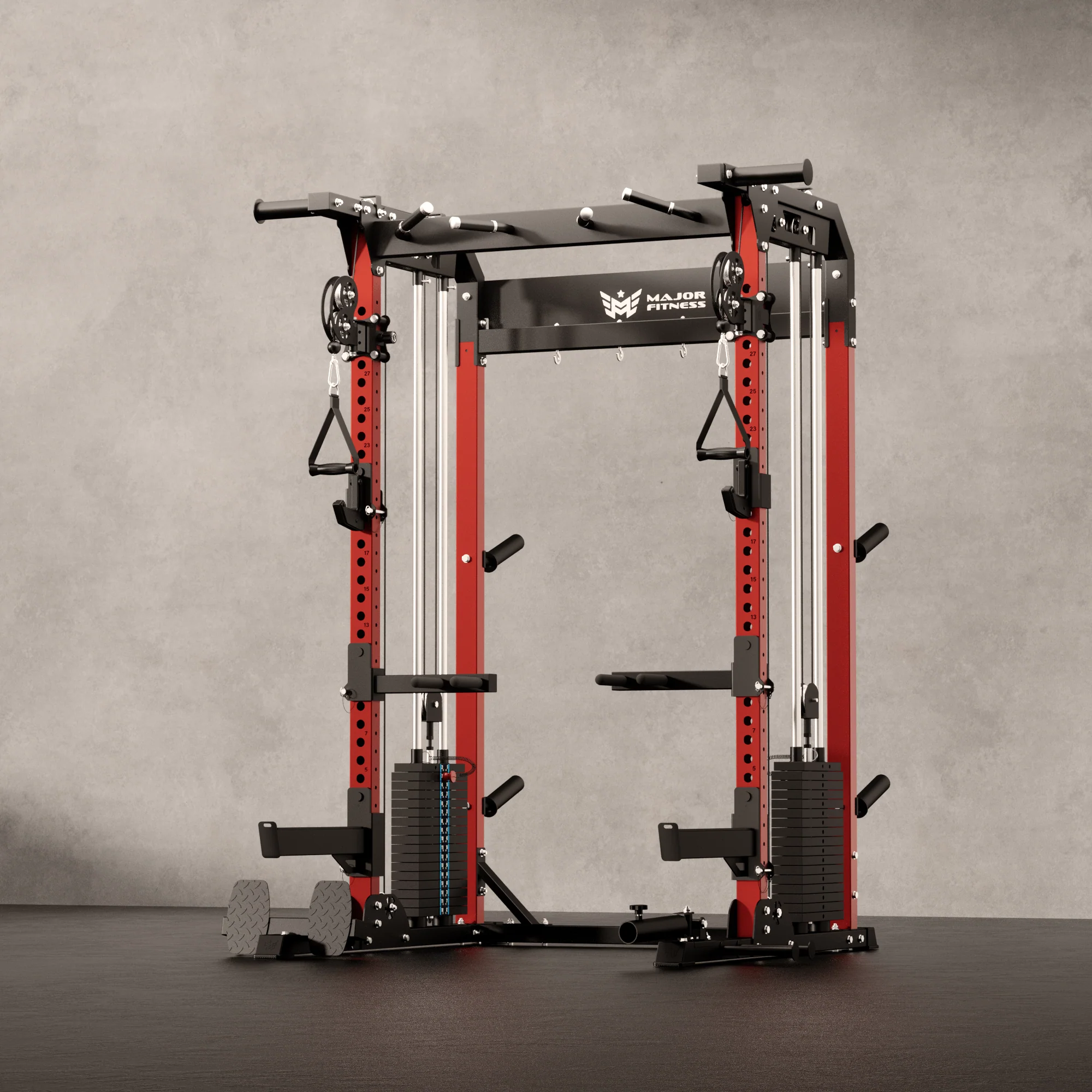 Major Fitness F22 All-In-One Home Gym Power Rack - Image 8