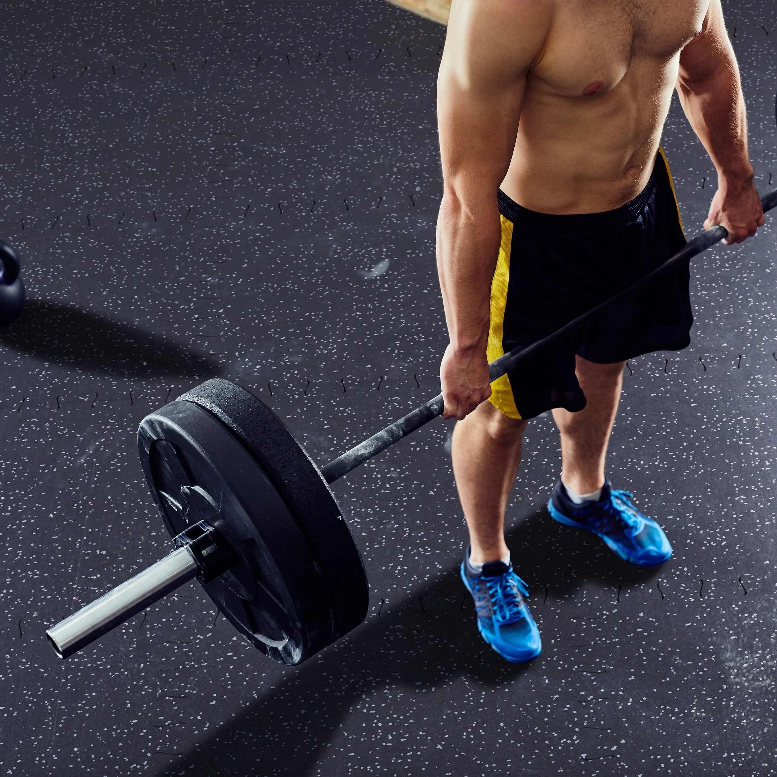 Major Fitness 16Pcs Rubber Flooring Gym Mats 0.31" Thickness - Image 10
